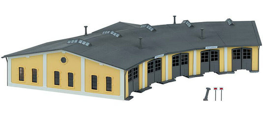 Zゲージ 鉄道模型 Faller ファラー フライラッシング扇形機関庫 5庫 Freilassing roundhouse 5-stall