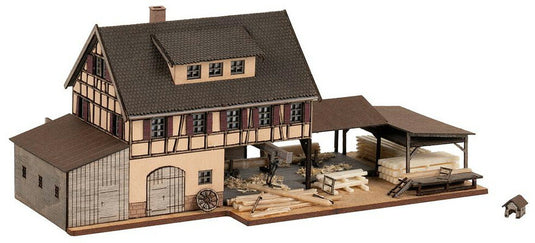 Zゲージ 鉄道模型 Faller ファラー 製材所 レーザーカットキット Sawmill laser cut kit
