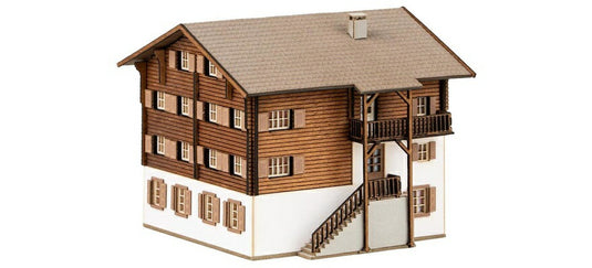 Zゲージ 鉄道模型 Faller ファラー Alpenhaus Langwies laser cut kit