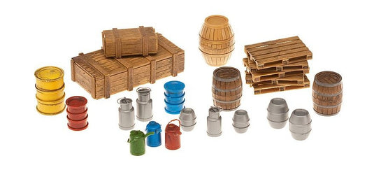 Gゲージ 鉄道模型ストラクチャー Faller Set cargo, kit
