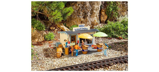 Gゲージ 鉄道模型 Faller ファーラー 屋台 Food stall PolaG