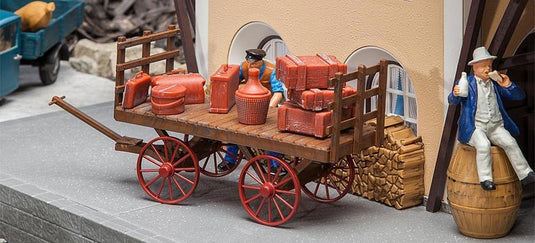 Gゲージ 鉄道模型ストラクチャー Faller PolaG 荷物用トロリー Era I Luggage trolley PolaG Period I