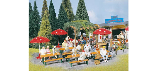 Gゲージ 鉄道模型 Faller ファーラー ビアガーデンセット Beer garden set PolaG