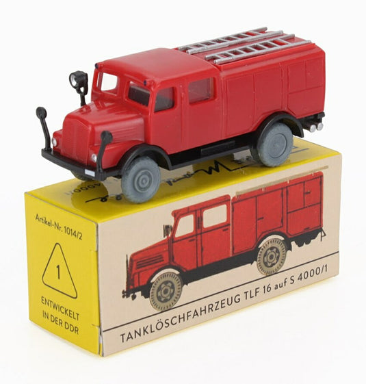 Opelオペル TLF 16 TANK S 4000/1 TANKLOSCHFAHRZEUGタンク消火車両 レッド / EDICOLA 1/87 トラック商用車