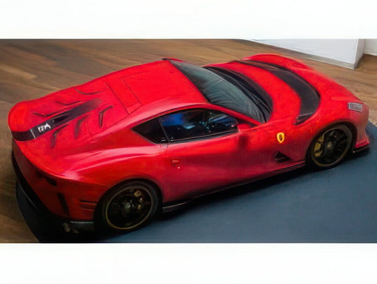 【予約】12月以降発売予定FERRARI 812 コンペティツィオーネ 2022 ショーケース付き ロッソF1 75 マット レッド/ MR-MODELS 1/18 49台限定ミニカー