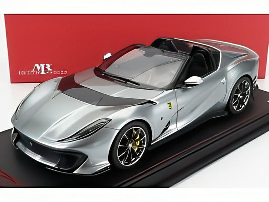 FERRARI 812 COMPETIZIONE A スパイダー 2022  グリジョコバーン グレーメタリック/ MR Collection 1/18 99台限定ミニカー
