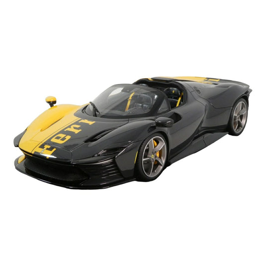 Ferrariフェラーリ Daytona SP3 ブラック/イエロー / MR Collection 1/18 ミニカー