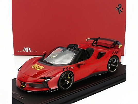 FERRARI SF90 XX STRADALE SPIDER 2024  ロッソスクーデリア レッド イエロー ブラック/MR Collection 1/18ミニカー 99台限定