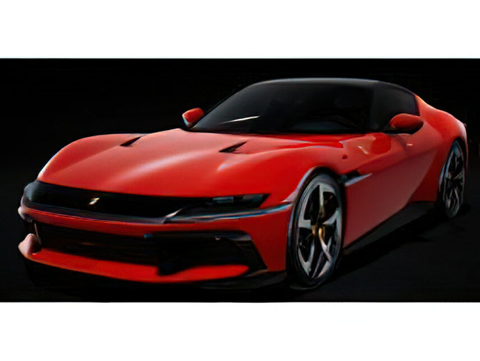 【予約】12月以降発売予定FERRARI - 12 CILINDRI V12 830cv 2024 - ROSSO CORSA - RED/MRコレクション 1/18ミニカー