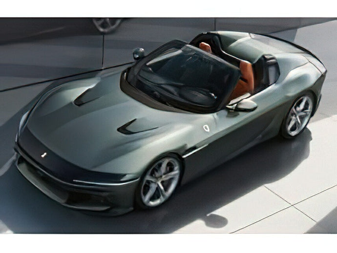 【予約】12月以降発売予定FERRARI - 12 CILINDRI V12 830cv SPIDER OPEN 2024 - VERDE TOSCANA - GREEN/MRコレクション 1/18ミニカー