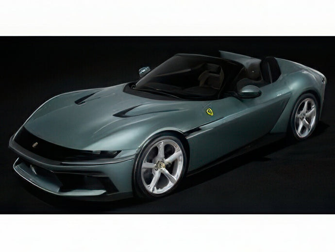 【予約】12月以降発売予定FERRARI 12 チリンドリ スパイダー V12 830cv 2024 ショーケース付き チェレステトレヴィ ライトブルーメタリック/ MR-MODELS 1/18 ミニカー