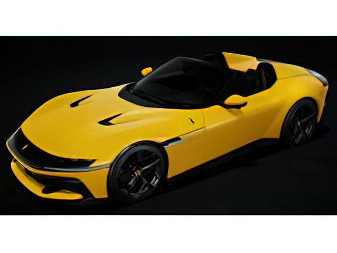 【予約】12月以降発売予定FERRARI - 12 CILINDRI V12 830cv SPIDER OPEN 2024 - GIALLO TRISTRATO - YELLOW MET/MRコレクション 1/18ミニカー