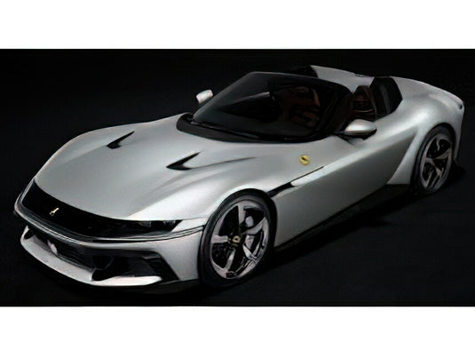 【予約】12月以降発売予定FERRARI - 12 CILINDRI V12 830cv SPIDER OPEN 2024 - ARGENTO NURBURGRING - SILVER/MRコレクション 1/18ミニカー