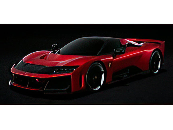【予約】2025年発売予定FERRARI F80 2024 ROSSO SUPERCAR RED MET BLACK/MR Collection 1/18ミニカー