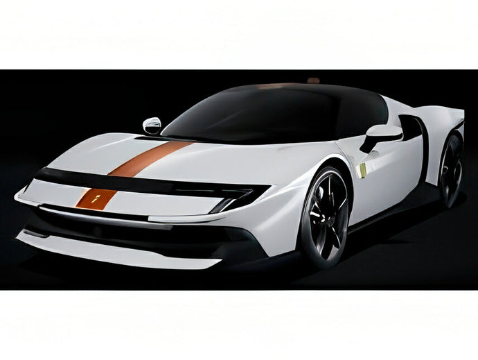 【予約】2026年発売予定FERRARI 849 TESTAROSSA 2025 ショーケース付 BIANCO ITALIA ホワイト/イエロー/ MR Collection 1/18 ミニカー