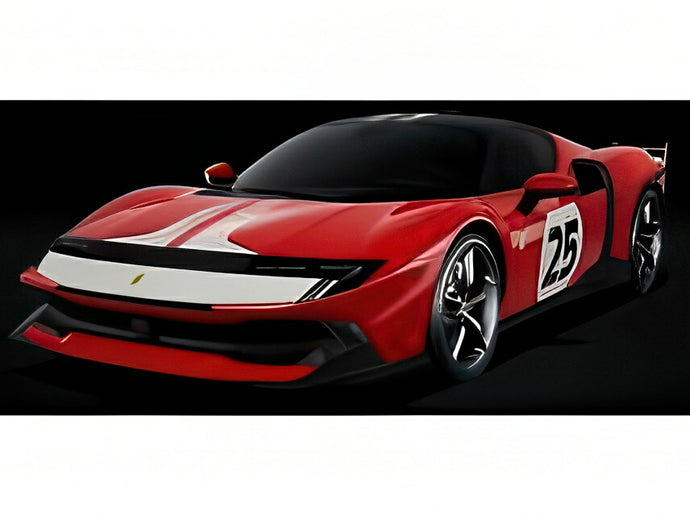 【予約】2026年発売予定FERRARI 849 TESTAROSSA ASSETTO FIORANO No.25 2025 ショーケース付 ROSSO FIAMMANTE レッド/ホワイト/ MR Collection 1/18 ミニカー