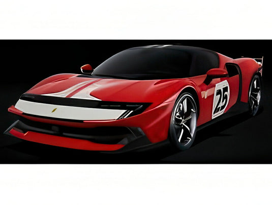 【予約】2026年発売予定FERRARI 849 TESTAROSSA ASSETTO FIORANO No.25 2025 ショーケース付 ROSSO FIAMMANTE レッド/ホワイト/ MR Collection 1/18 ミニカー
