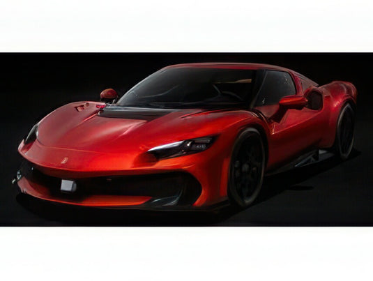 【予約】12月以降発売予定FERRARI 296 スペチアーレ 2025 ロッソマグマ レッド ブラック/ MR-MODELS 1/18 99台限定ミニカー