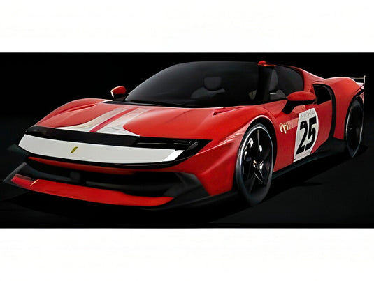 【予約】2026年発売予定FERRARI 849 TESTAROSSA スパイダー No.25 ASSETTO FIORANO 2025 ショーケース付 ROSSO CORSA レッド/ホワイト/ MR Collection 1/18 ミニカー