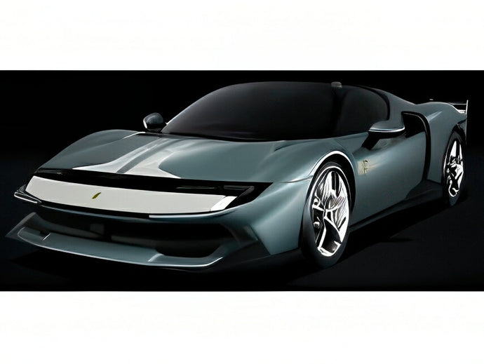 【予約】2026年発売予定FERRARI 849 TESTAROSSA スパイダー ASSETTO FIORANO 2025 (ショーケース付) ライトブルーメタリック/ホワイト/ MR Collection 1/18 49台限定ミニカー
