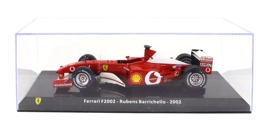 Ferrariフェラーリ F1 F2002 N 2 2002 RUBENS BARRICHELLO RED LE-GRANDI-FERRARI-F1 COLLECTION / EDICOLA 1/24 ミニカー