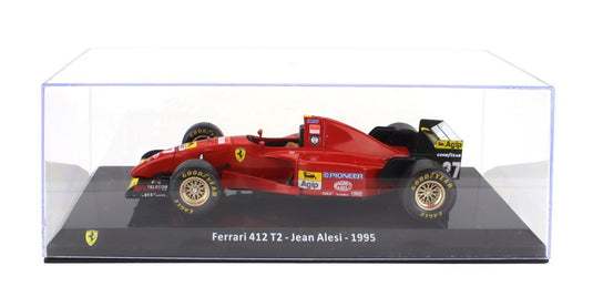 Ferrariフェラーリ F1 412 T2 N 27 1995 JEAN ALESI RED BLACK LE-GRANDI-FERRARI-F1 COLLECTION / EDICOLA 1/24 ミニカー