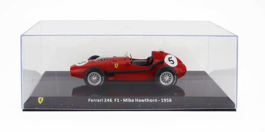 Ferrariフェラーリ F1 DINO 246 N 5 WORLD CHAMPION 1958 MIKE HAWTHORN RED LE-GRANDI-FERRARI-F1 COLLECTION / EDICOLA 1/24 ミニカー
