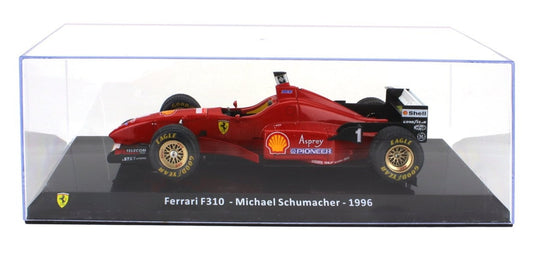 Ferrariフェラーリ F1 F310 N 1 1996 MICHAEL SCHUMACHER RED LE-GRANDI-FERRARI-F1 COLLECTION / EDICOLA 1/24 ミニカー