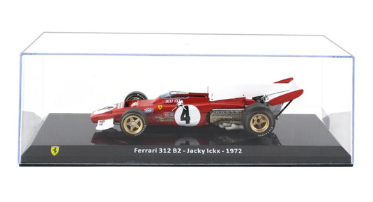 Ferrariフェラーリ F1 312 B2 N 4 1972 JACKY ICKX RED WHITE LE-GRANDI-FERRARI-F1 COLLECTION / EDICOLA 1/24 ミニカー