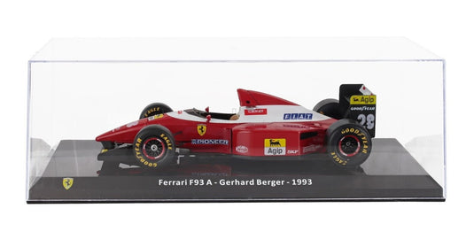 Ferrariフェラーリ F1 F93A N 28 1993 GERHARD BERGER RED WHITE LE-GRANDI-FERRARI-F1 COLLECTION / EDICOLA 1/24 ミニカー