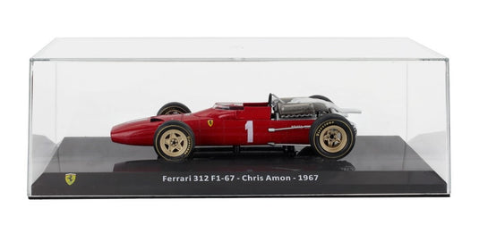 Ferrariフェラーリ F1 312 F1 67 N 1 1967 クリスエイモン レッド LE-GRANDI-FERRARI-F1 COLLECTION / EDICOLA 1/24 ミニカー