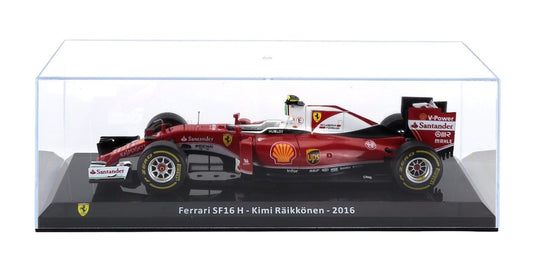 FERRARIフェラーリ F1 SF16H N 7 2016 キミライコネン レッドホワイト LE-GRANDI-FERRARI-F1 COLLECTION / EDICOLA 1/24 ミニカー