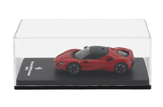 Ferrariフェラーリ SF90 ストラダーレ ハイブリッド 1000hp 2019 ロッソコルサ レッド FERRARI-GT-COLLECTION / EDICOLA 1/64 ミニカー