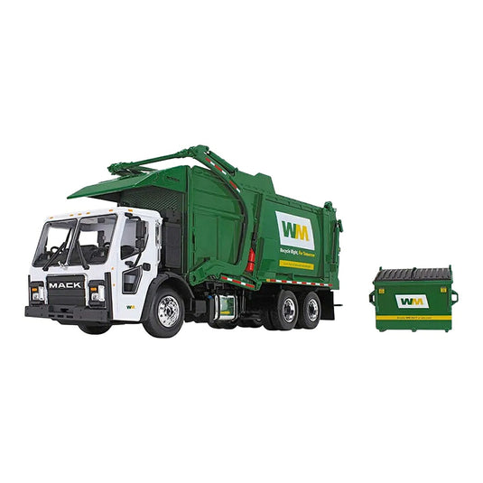Waste Management Mackマック LR Refuse Truck with McNei / FIRST GEAR 1/34 模型