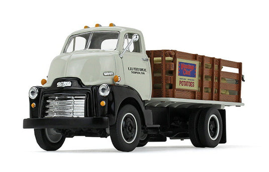 K & B Potato Farms, Inc - 1952 GMC COE Stake Truck  麻袋積載  トラック / First Gear 1/34 建設機械模型 工事車両