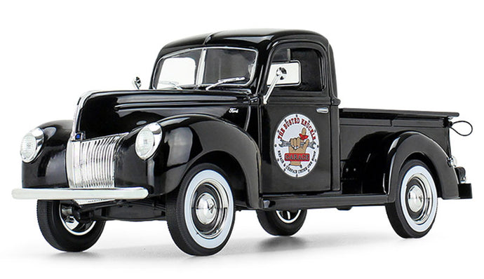 The Busted Knuckle Garage 1940 Ford ピックアップ ブラック トラック / FIRST GEAR 1/25 建設機械模型 工事車両