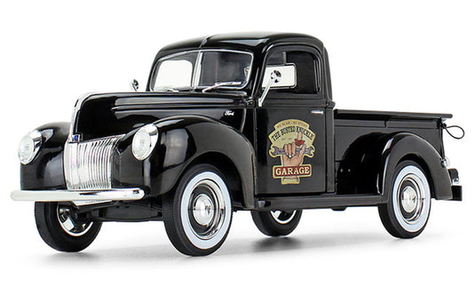 The Busted Knuckle Garage 1940 Ford ピックアップ ブラック トラック / FIRST GEAR 1/25 建設機械模型 工事車両