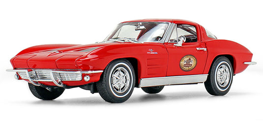 Chevroletシボレー Corvetteコルベット 1963 レッド スポーツカー 模型 / FIRST GEAR 1/24 ミニカー 模型