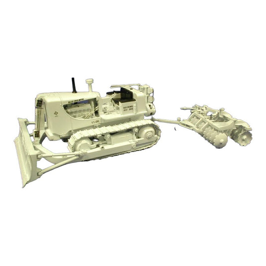 アリス・チャルマーズ Allis-Chalmers HD21 ケーブルドーザー プラウ付き ホワイト 360台限定 / FIRST GEAR 1/25 ミニカー 建設機械模型 工事車両