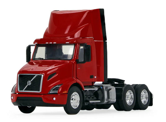 Volvo VNR 300 デイキャブ エアフォイル付、クロスロードレッド  トラック / First Gear 1/50 建設機械模型 工事車両