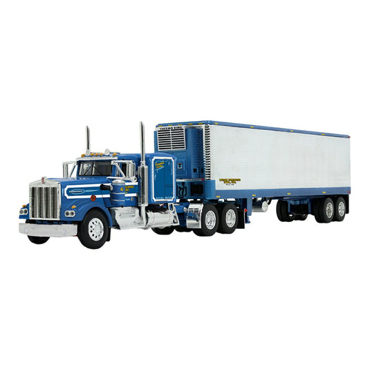 ケンワース Kenworth W900A リーファー Western Distributing Crippled Cowboy トラック模型 / FIRST GEAR 1/64 ミニカー トラック模型