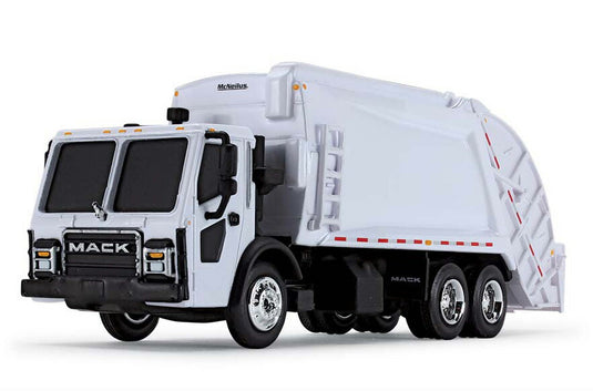 Mack LR ゴミ収集車  McNeilus Meridian リアローダー付、ホワイト  トラック / First Gear 1/87 建設機械模型 工事車両
