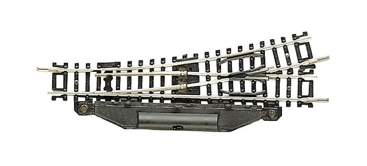 Nゲージ 線路 Fleischmann フライシュマン 電動左ポイント 15deg DC