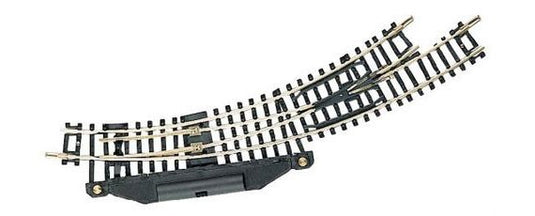 Nゲージ 鉄道模型 Fleischmann フライシュマン Left hand curved point R1/R2 DC
