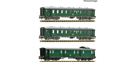 Nゲージ 鉄道模型 Fleischmann フライシュマン SNCB passenger train Era III DC