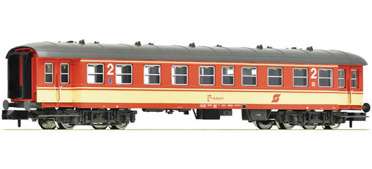 Nゲージ 客車 Fleischmann フライシュマン OBB 2等急行列車用客車 Era IV DC