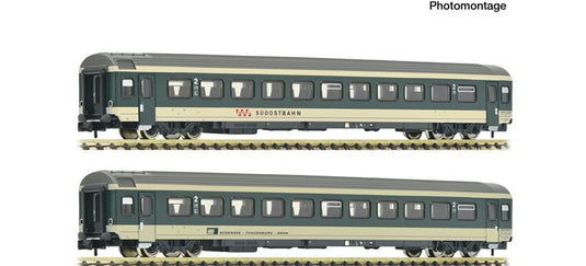 Nゲージ 客車 Fleischmann フライシュマン SOB/BT Voralpen-Express Era IV-V DC