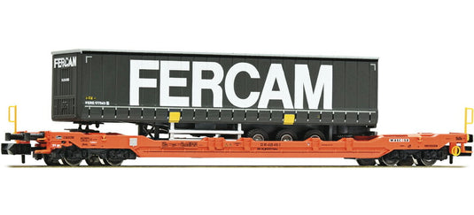 Nゲージ 貨車 フライシュマン Fleischmann Wascosa Fercam T5 pocket car Era V VI DC