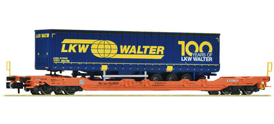 Nゲージ 貨車 Fleischmann フライシュマン Wascosa Pocket wagon type Sdgnss T5 Era VI DC