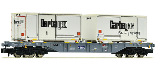 Nゲージ 鉄道模型 フライシュマン Fleischmann SBB Cargo Sgnss Container wagon Era VI DC